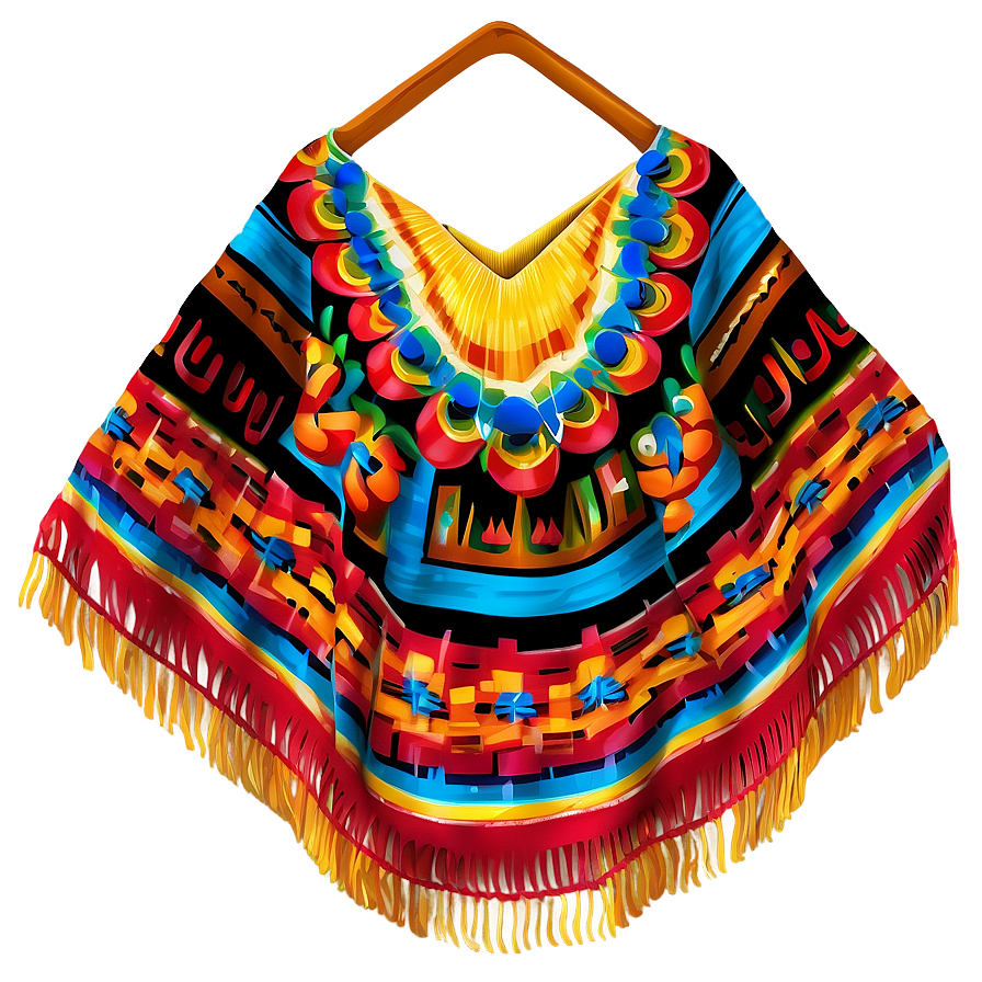 Mexican Poncho For Celebration Png Jlq PNG Image