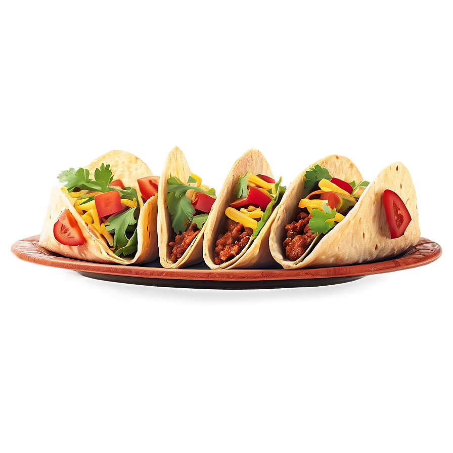 Mexican Taco Dish Png Fhu8 PNG Image