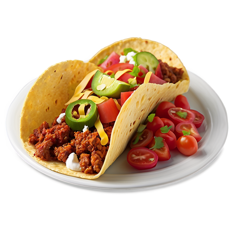 Mexican Taco Dish Png Vfo24 PNG Image