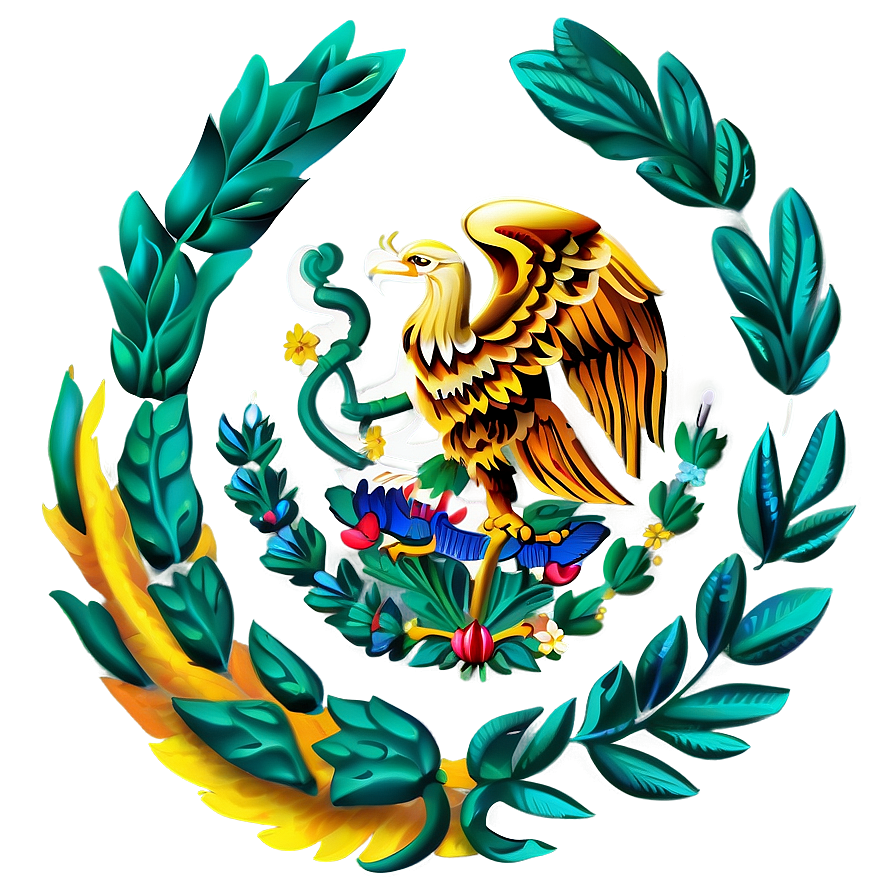 Mexico Eagle National Emblem Png 27 PNG Image