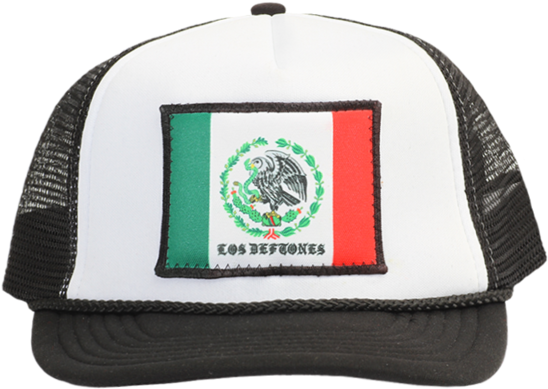 Mexico Flag Trucker Hat PNG Image