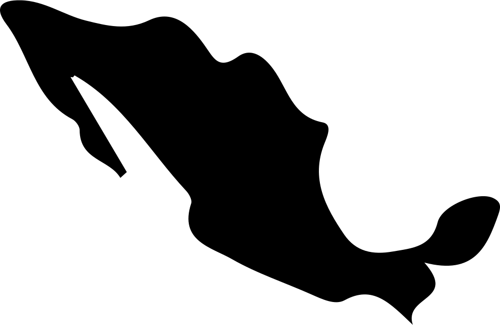 Mexico Outline Silhouette PNG Image