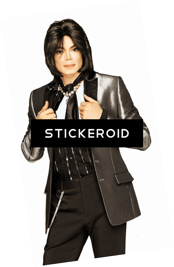 Michael Jackson Classic Pose PNG Image