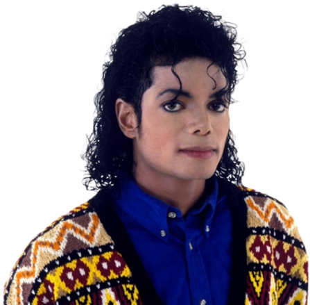 Michael Jackson Iconic Pose PNG Image