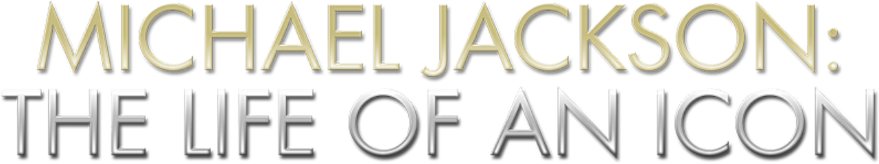 Michael Jackson The Lifeofan Icon Title PNG Image