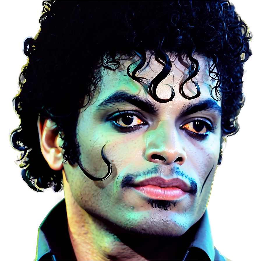 Michael Jackson Thriller Era Hair Png 94 PNG Image