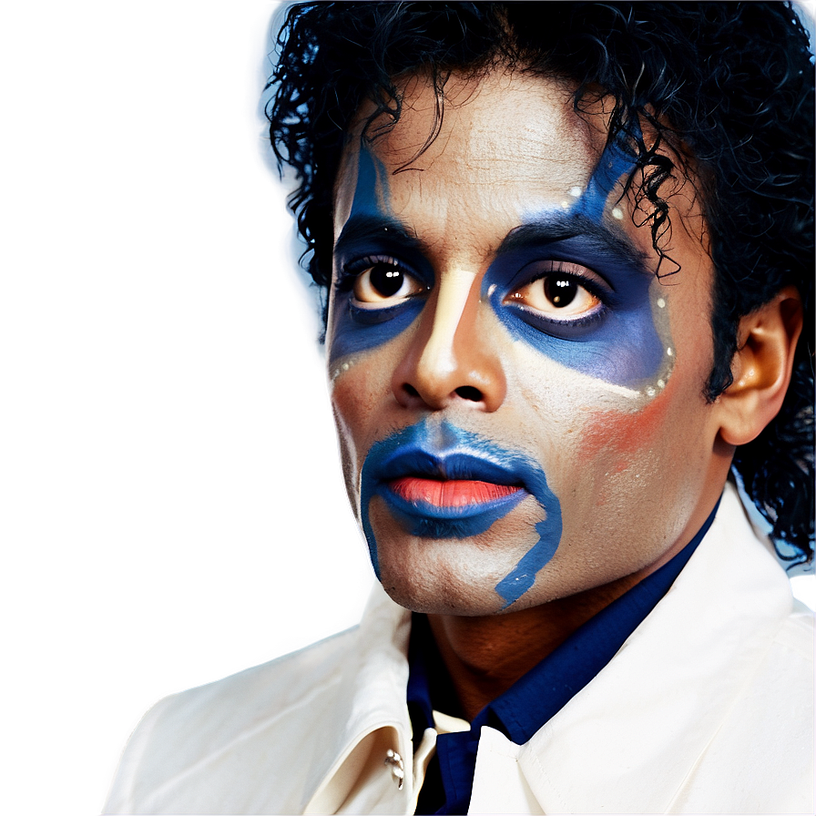 Michael Jackson Thriller Makeup Png 06252024 PNG Image