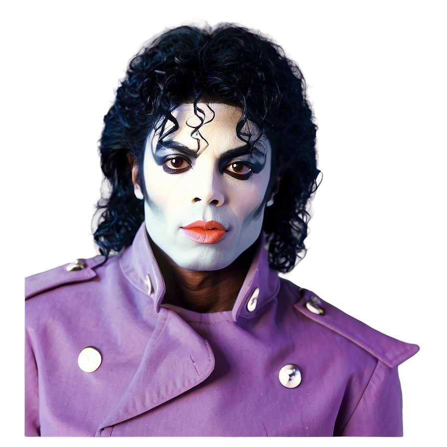 Michael Jackson Thriller Makeup Png Afy PNG Image