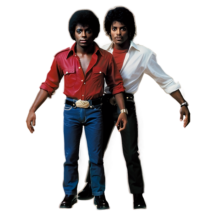 Michael Jackson Thriller Vinyl Cover Png 06252024 PNG Image