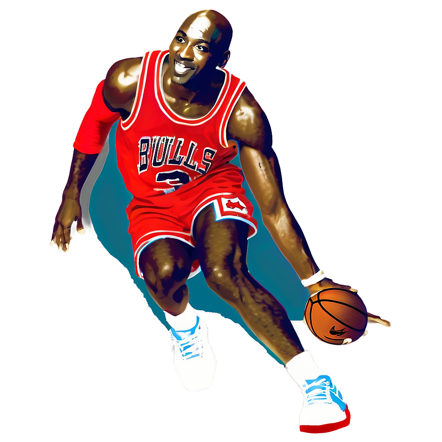 Michael Jordan Basketball Skills Png Iac PNG Image