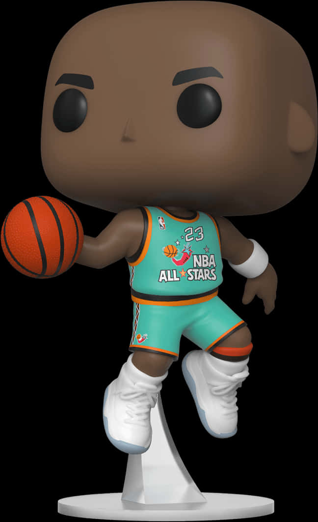 Michael Jordan Funko Pop Figure PNG Image