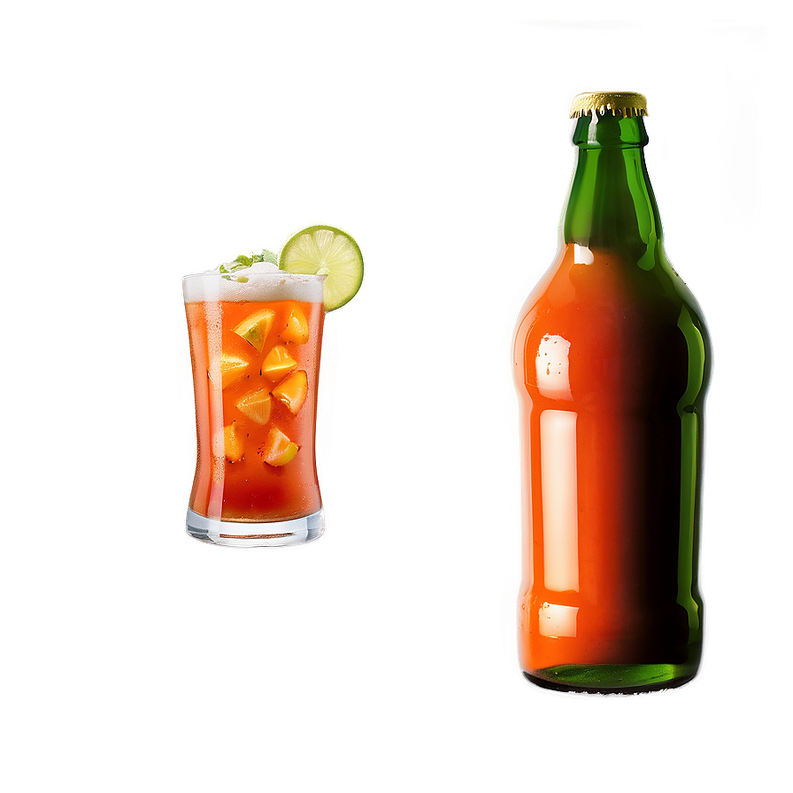 Michelada Beer Cocktail Png Pkg53 PNG Image