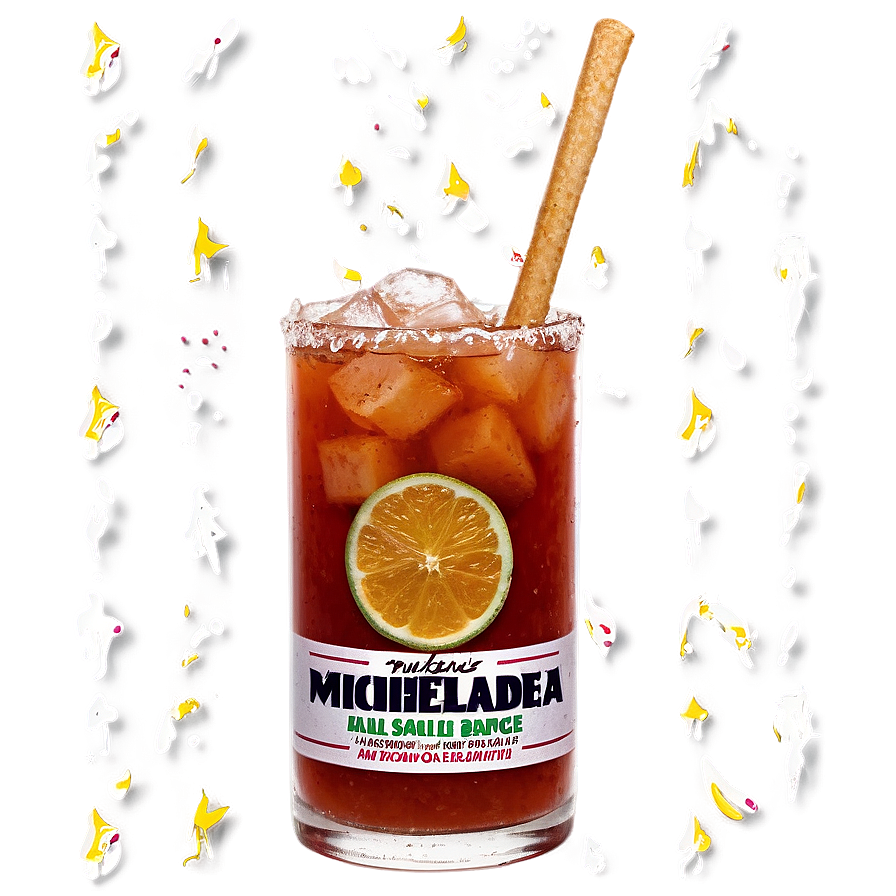 Michelada With Hot Sauce Png Qrq PNG Image