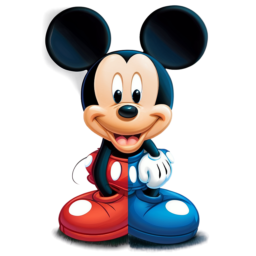 Mickey And Minnie A PNG Image