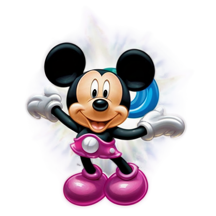 Mickey And Minnie At The Beach Png Vsu PNG Image