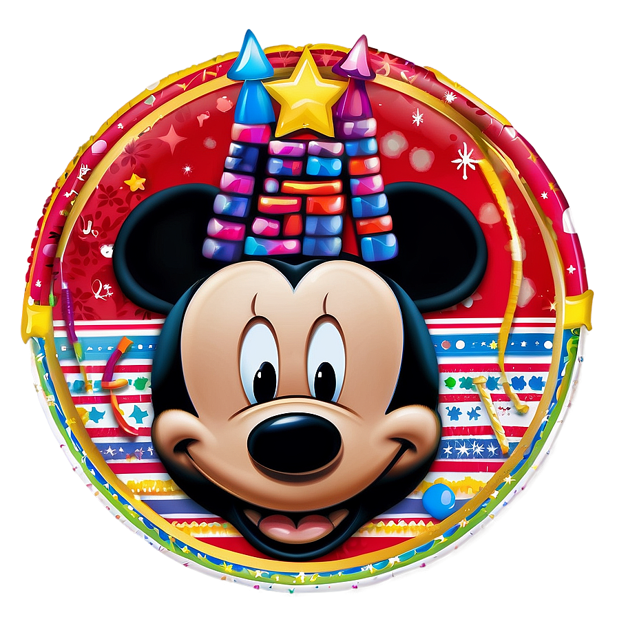 Mickey And Minnie Birthday Png Kqp PNG Image