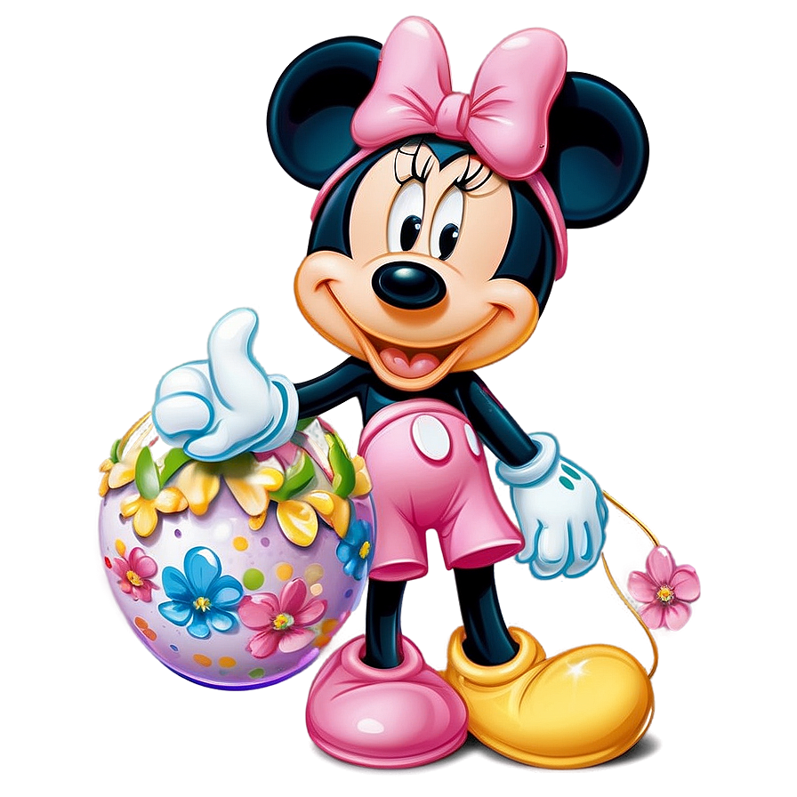 Mickey And Minnie Easter Celebration Png 06122024 PNG Image