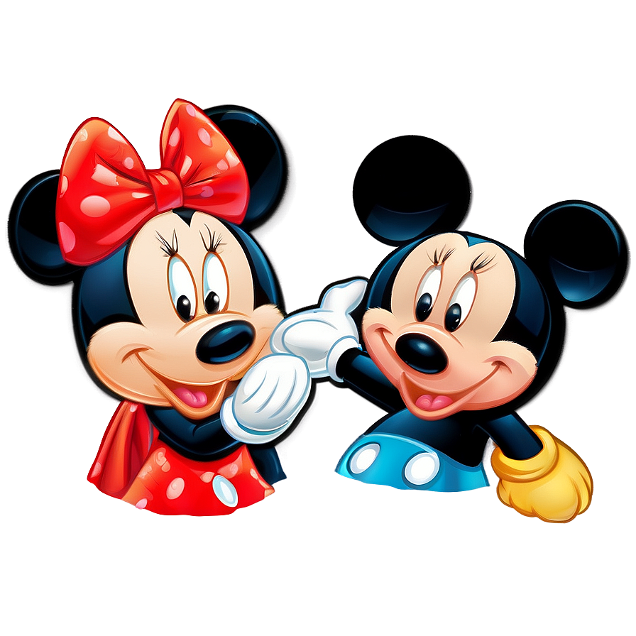 Mickey And Minnie Friends Png Civ96 PNG Image