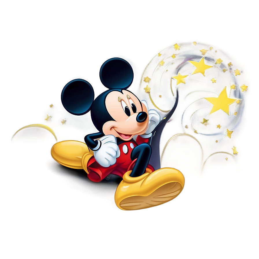 Mickey And Minnie Under The Stars Png Bco55 PNG Image