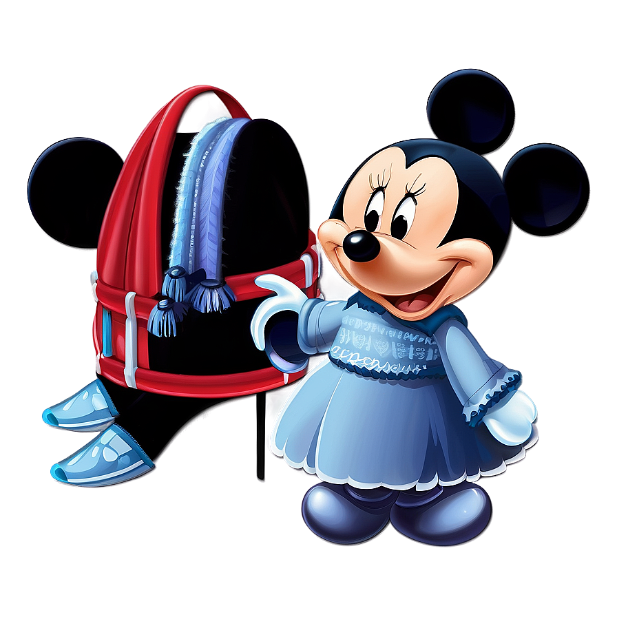 Mickey And Minnie Winter Fun Png Rgg PNG Image