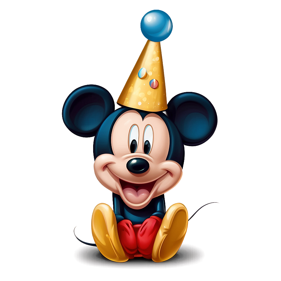 Mickey Mouse 1st Birthday Logo Png Mbf91 PNG Image