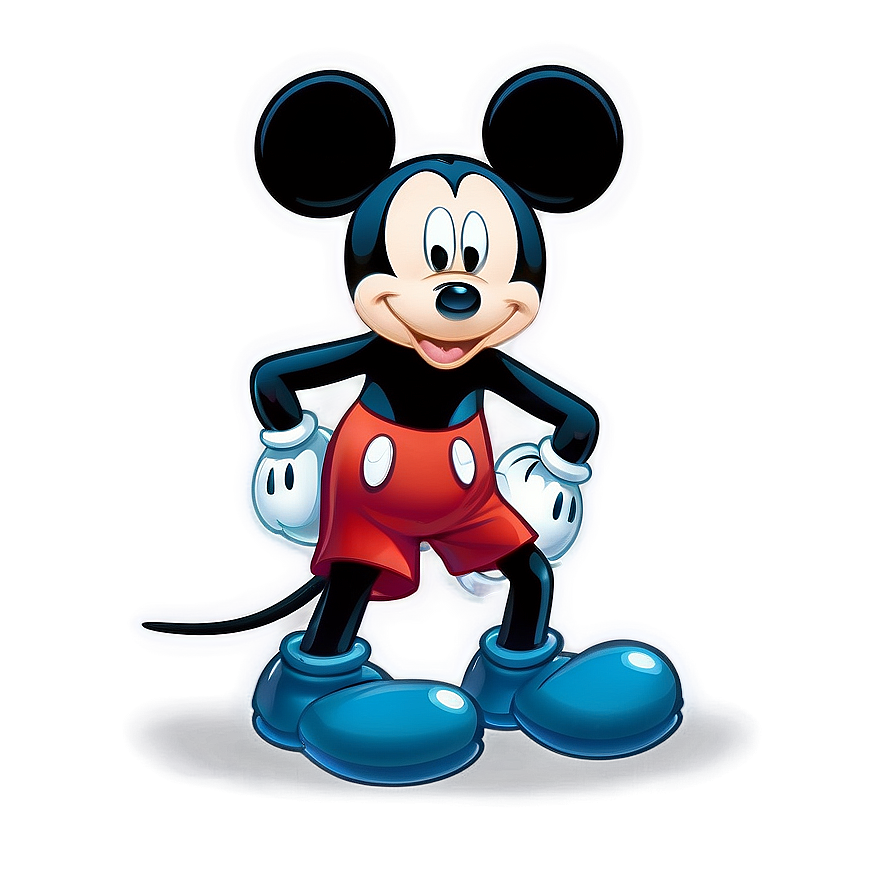 Mickey Mouse B PNG Image