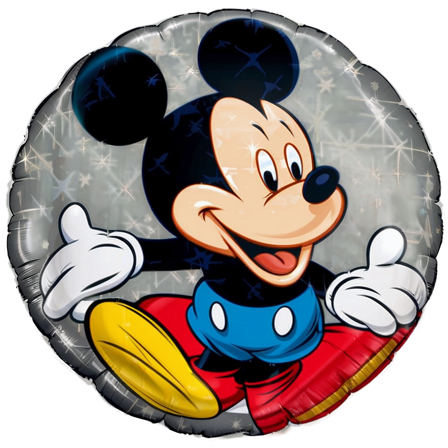 Mickey Mouse Balloon Graphic Png Ioy61 PNG Image