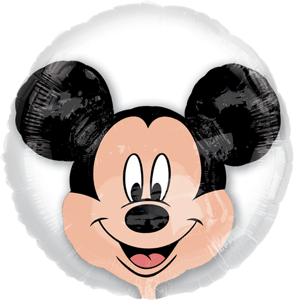 Mickey Mouse Balloon Smile PNG Image