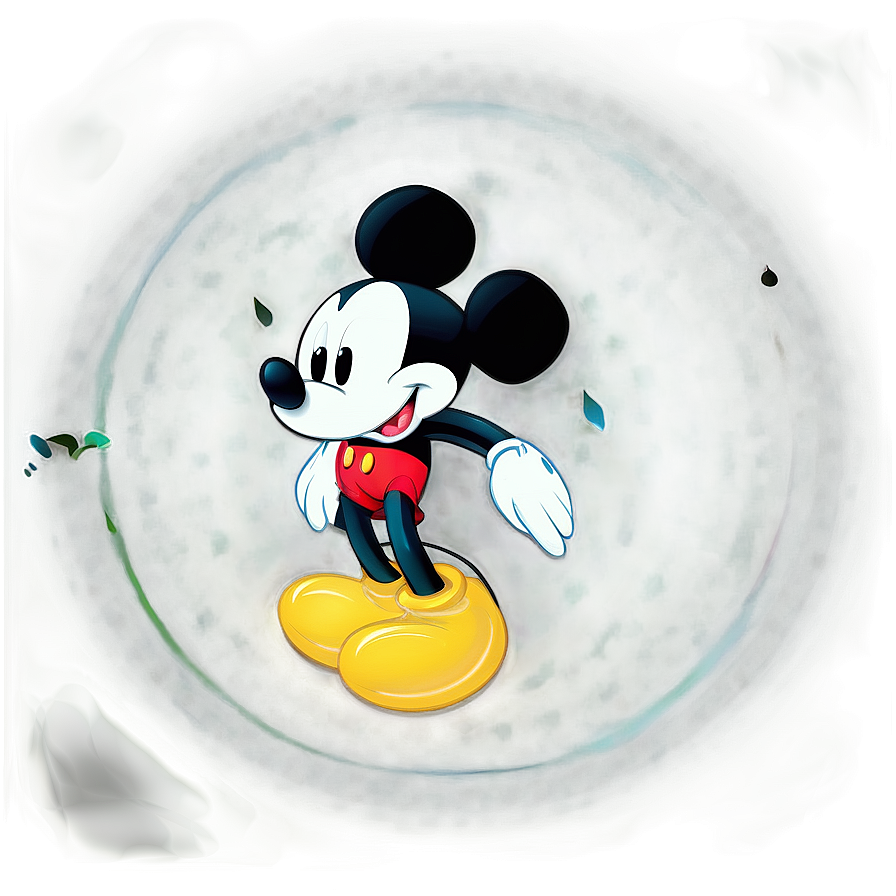 Mickey Mouse Black And White Png Xxc50 PNG Image