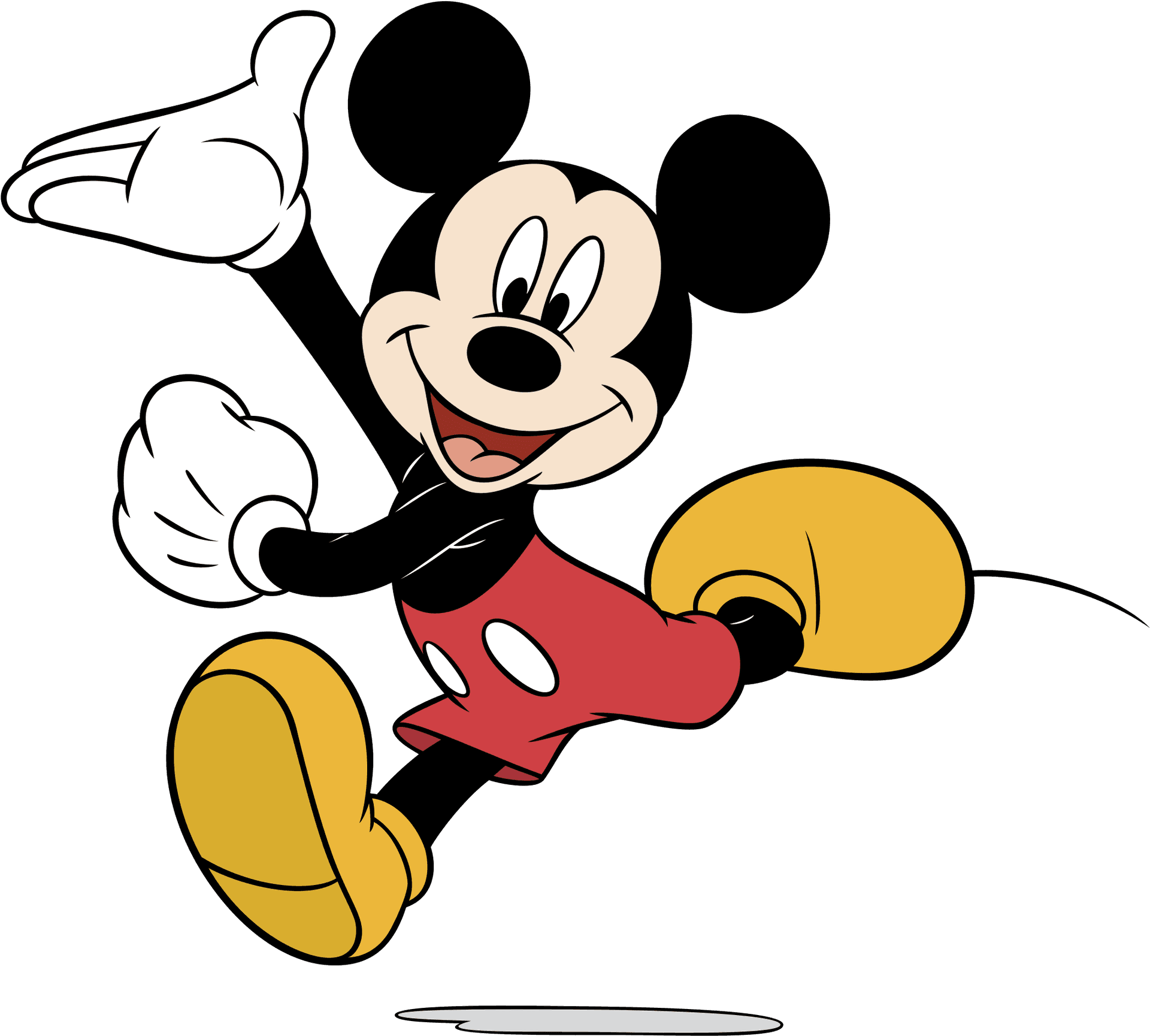 Mickey_ Mouse_ Classic_ Pose PNG Image