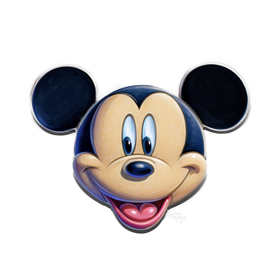 Mickey Mouse Creative Art Png Ack78 PNG Image