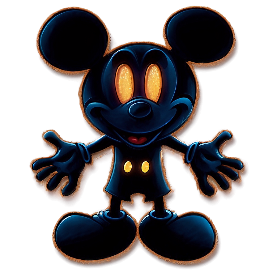 Mickey Mouse Ghost Halloween Png 06212024 PNG Image