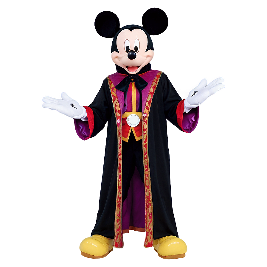 Mickey Mouse Halloween Sorcerer Png Pxp51 PNG Image