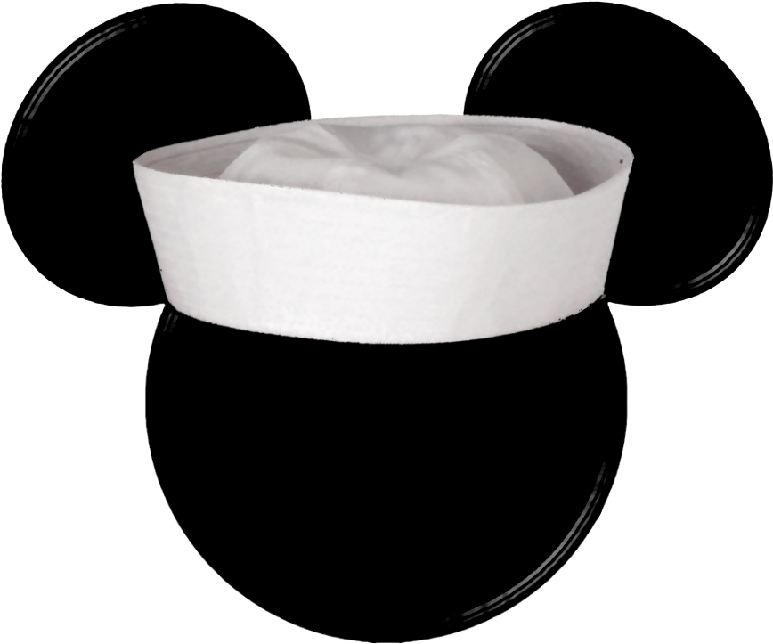 Mickey_ Mouse_ Iconic_ Ears_and_ Hat.png PNG Image