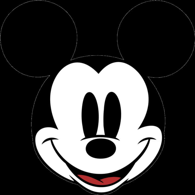 Mickey_ Mouse_ Iconic_ Smile PNG Image