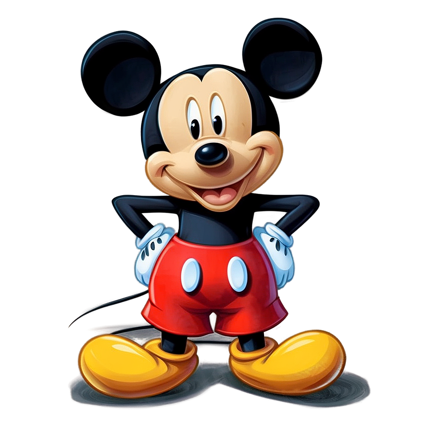 Mickey Mouse Outfit Illustration Png Aoh PNG Image