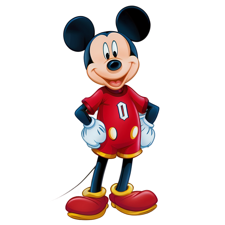 Mickey Mouse Sports Uniform Png 05032024 PNG Image