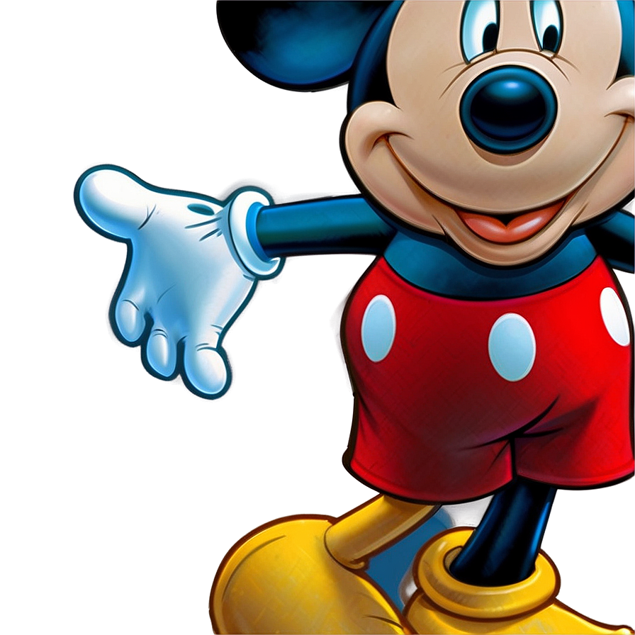 Mickey Mouse Timeless Look Png 14 PNG Image