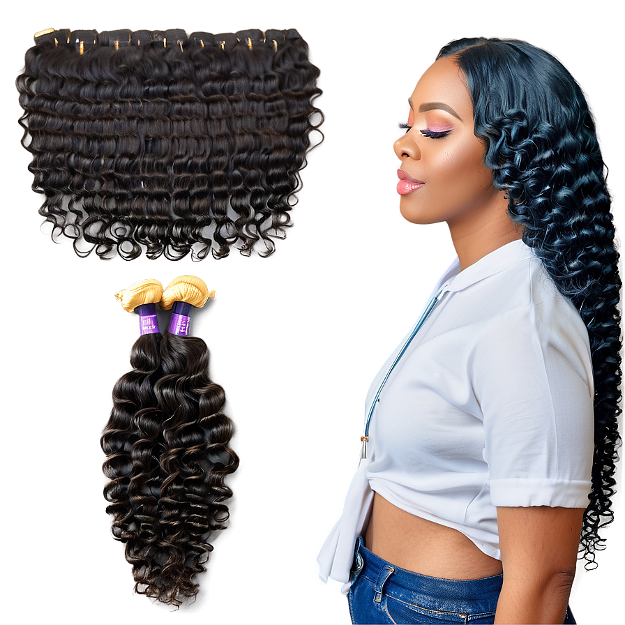 Micro Link Hair Bundles Png 06122024 PNG Image