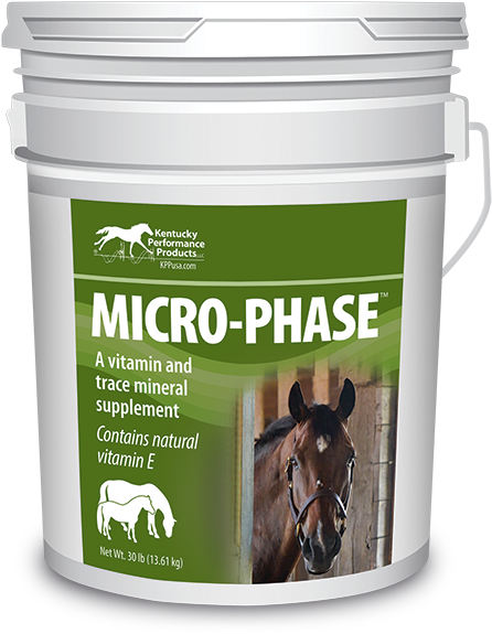 Micro Phase Horse Supplement Bucket PNG Image