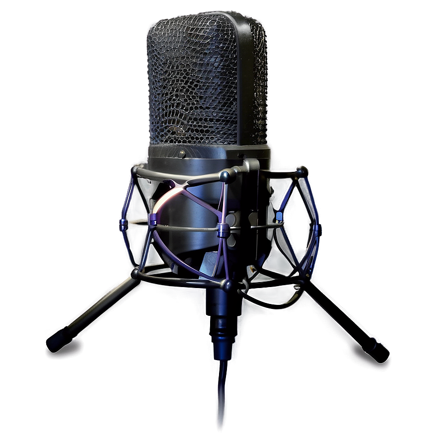 Microphone With Pop Filter Png 04292024 PNG Image