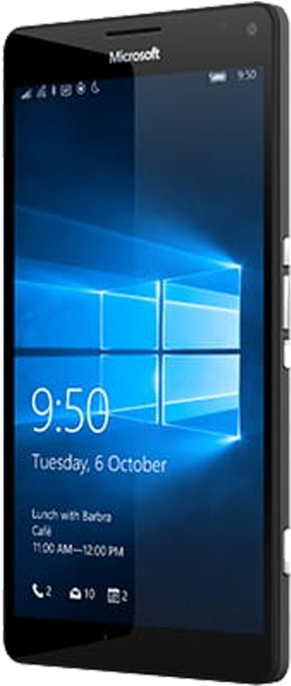 Microsoft Smartphone With Windows Display PNG Image