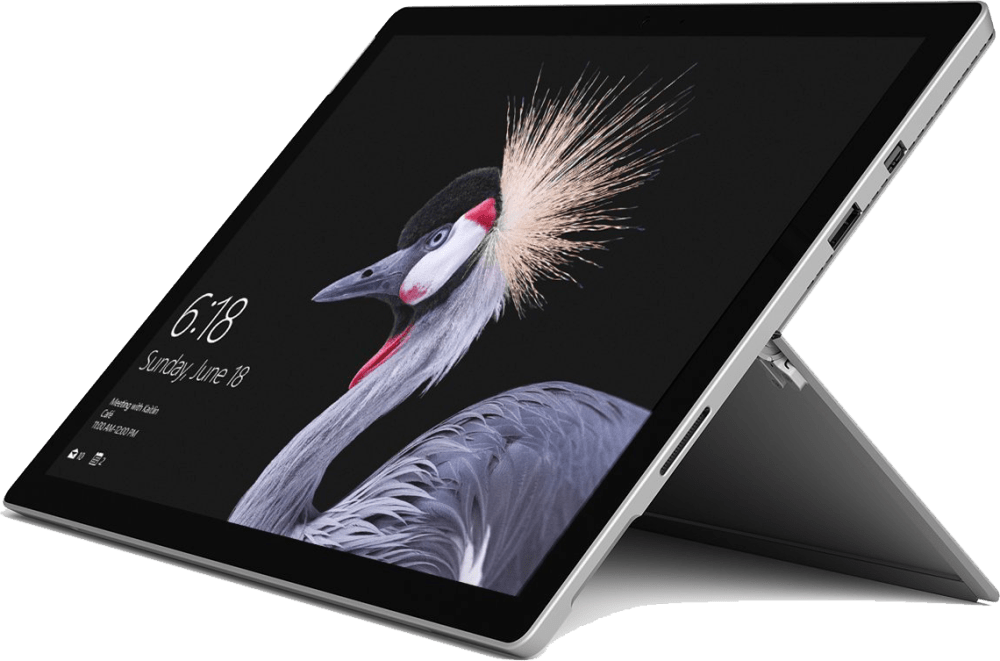 Microsoft Surface Pro Device Display PNG Image