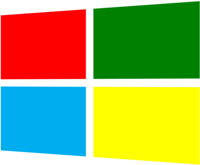 Microsoft Windows Logo Graphic PNG Image