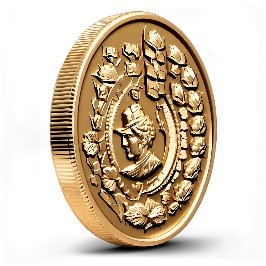 Midas Gold Coin Png 9 PNG Image