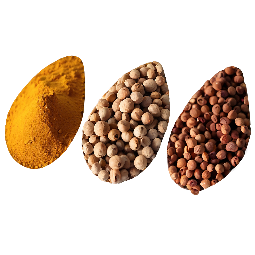 Middle Eastern Spice Assortment Png Drn PNG Image