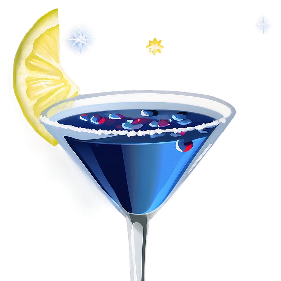 Midnight Blue Martini Png 89 PNG Image