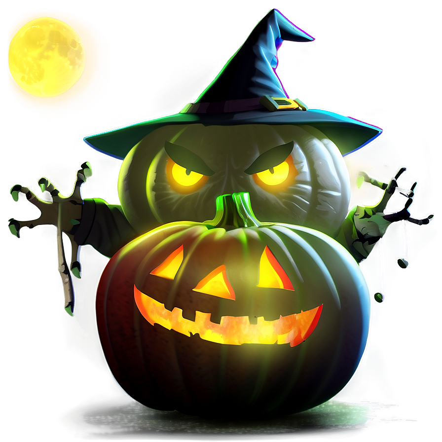 Midnight Halloween Thriller Png Tdn PNG Image