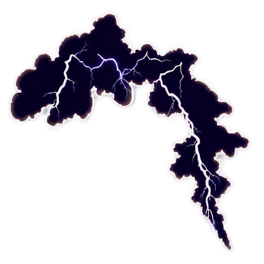 Midnight Lightning Flash Png 21 PNG Image