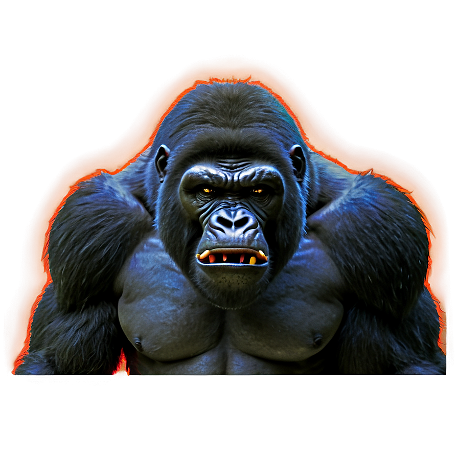 Mighty Angry Gorilla Png Atm11 PNG Image